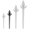 Kinky Puppy Plug Queue ZooTail M 8 x 4 cm - Queue 22 cm Noire